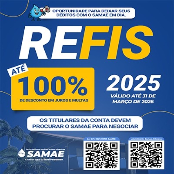 REFIS SAMAE 2025